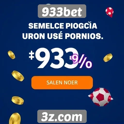 Foco em bônus e promoções no 933bet