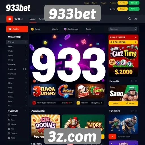 Plataforma 933bet se destaca pela interface amigável